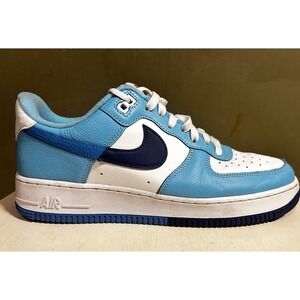 Nike Air Force 1 '07 LV8 Split Light Photo Blue Mens Sz 10 Streetwear Retro Y2K